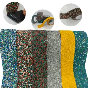 Outdoor Floor Decals Anti Slip Stickers Waterproof Safety Tape Anti Slip Rubber Tape for Staircase Steps
