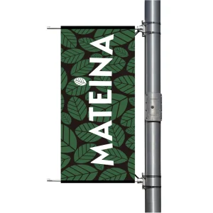 Outdoor Hanging Flags Banner Light Pole Flag Large Custom Street Road Light Lamp Pole Flag