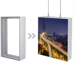 Outdoor Hanging Waterproof LED Fabric Backlit Lightbox Aluminum Light Box Lightbox LED Light Box