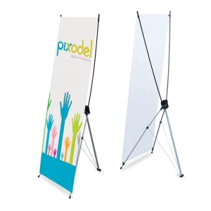 Outdoor Korean Super X Banner 100×200 60 X 160 cm 80×180 Stand Display Permanente Adjustable X Frame Banner Stand