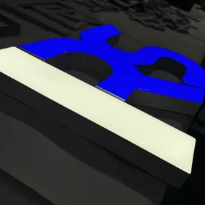 Outdoor LED Sign 3D Epoxy Resin Custom Logo Lighting Shops Home Hotels Bar Mall Companies Hospitals Park