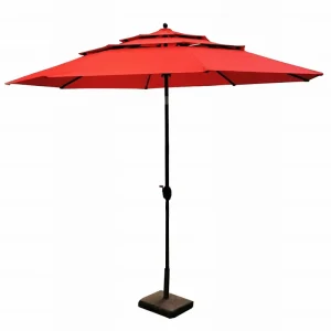 Outdoor Large Square Parasol Beach Sun Parasols Portable Advertising Umbrellas for Table