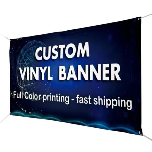 Outdoor PVC Stage Banner Custom Printing Hanging Banner Advertisement Street Banner
