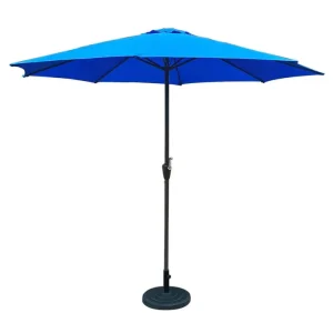 Outdoor Parasol Umbrella 2m 3m Garden Large Patio Advertising Sun Garden with Wooden Handle Manual Control for Spain Abbey’s