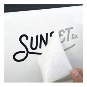 Outdoor Self Adhesive Vinyl Car UV Logo Labels Alphabet Transfer Window Stickers For Car Decals