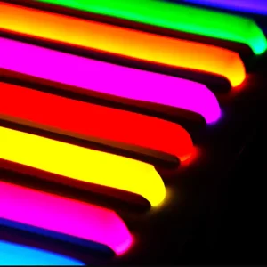 Outdoor Silicone Flexible Waterproof Rgbw Rgb Strip Led Ip68 10m 100m 24v 12v Rgbic Rgb Led Strip Light Foe Electronic Sign