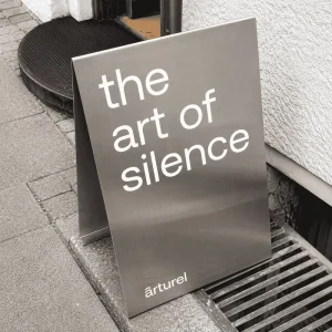 Outdoor Stainless Steel Sandwich Board Sign Freestanding Pavement Display for Storefront Business Promotion