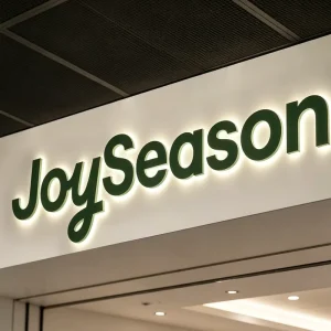 Outdoor Suitable Backlit Led Sign Store Decoration Lighting Backlit Metal Business Sign High end Clothing Store