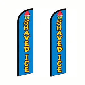 Outdoor Teardrop Feather Beach Flags Flying Banners Beach Flag Factory Direct
