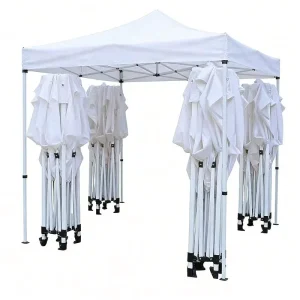 Outdoor Temporary Retractable Trade Show Tent Pop-up Advertising Tent