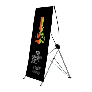 Outdoor Trade Show Promotional Event Advertising X Backdrop Pull Banner Thermal Sublimation Printing PVC Vinyl