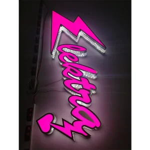 Outdoor Wall Hanging Acrylic Logo Channel Light Signage Board Store Custom 3D Metal Led Letter Signs