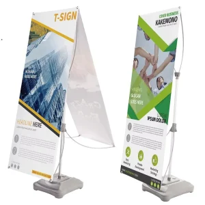 Outdoor Water Filled Base X Banner Stand X Banner X Standee
