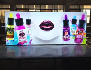 Outdoor Waterproof LED Textile Light Box Flex Banner Fabric Light Box
