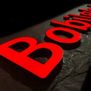 Outdoor Waterproof Shop Name Designs LED Sign Light For Building Sign Letters Board