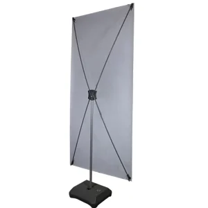 Outdoor X Banner Stand With Water Base