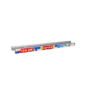 P1.25 COB LED Shelf Display Screen Advertising Display Dustproof Anti collision Narrow Strip Screen Supermarket Retail Black