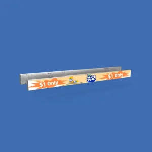 P1.875 COB LED Waterproof Black Shelf Display Screen HD Bar Dustproof Anti collision Narrow Strip Screen Supermarket Retail