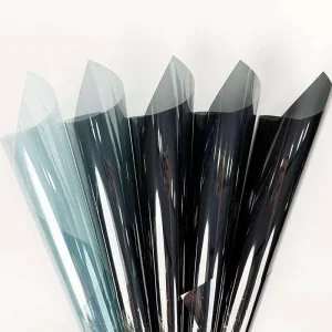 PET Car Window Tint Film Heat Block 5%-70% VLT UV Protective Heat Resistant Anti Scratch Solar Film