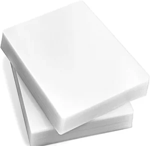 PET EVA Laminating Pouches Thermal Lamination Film A4 125MIC