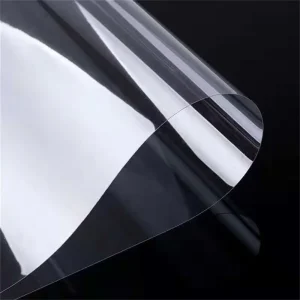 PET Film Self Adhesive Backed Mylar Sheets Transparent Metallized Film Decorative Film Casting Rigid Moisture Proof Rolls