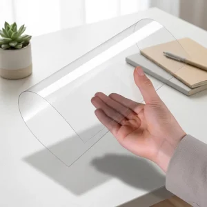 PET Shrink Film Packaging Materials Soft Plastic Film UV Plastic Sheets Cutting Service Custom Size 0.1-3mm