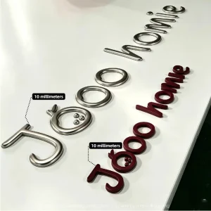 PVC 3D Carving Alphabet Advertising Logo Identification Stereoscopic Character Customization