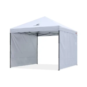 PVC Advertising Logo Outdoor Event Party Exhibition Tent Outdoor Easy Pop Up Canopy Trade Show Tent with 2 Wall