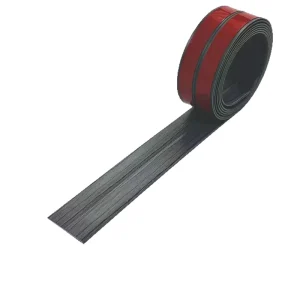 PVC Corner Guard Strip Anti collision Self adhesive Yin Yang Right Angle Wall Corner Protection Edge Decoration Black White Gray
