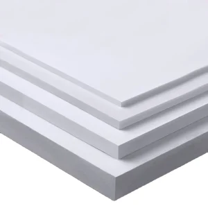 PVC Foam Board 18mm Marble Look Building Materials Advertising Use Cutting Engraving Service Customizable Size