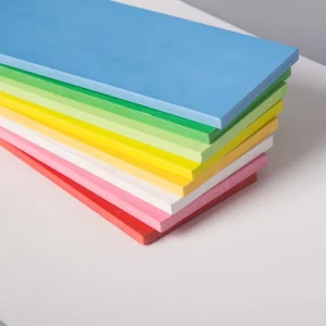 PVC Foam Board Sheet Eco Friendly Furniture Material 1 30mm Thickness 1220x2440mm Size GK PFB