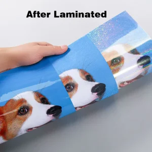 PVC Glossy Cold Lamination Film A4 Self Adhesive Laminating Sheet Holographic Self Adhesive Waterproof Matte Lamination Film