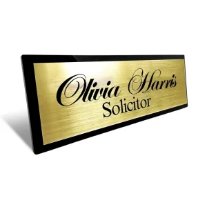 PVC Nameplates Customized Signs Rectangle Modern Style Laser Engraving Logo Design Holiday Decoration & Advertising