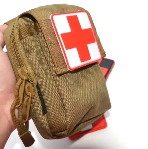 PVC Patch Multi color Armband Medical Aid Red Cross Branch Rescue Badge Outdoor Clothing Badge