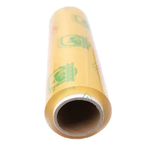 PVC Plastic Wrap Cling Film for Food Grade Transparent Moisture Proof Soft Household