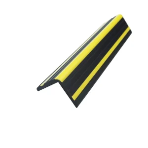 PVC Rubber Corner Protection Anti-collision Warning Underground Garage Parking Lot Wall Protection Reflective Strip Right Angled