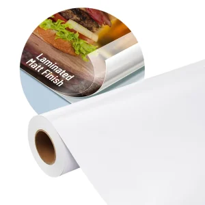PVC Self Adhesive Cold Lamination Film Roll Glossy Matte Waterproof Transparent Protection Laminating Film