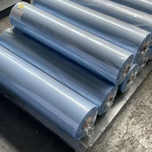 PVC Self Adhesive Cold Lamination Stretch Film Rigid for Supermarket Use Moisture Proof Machine Grade
