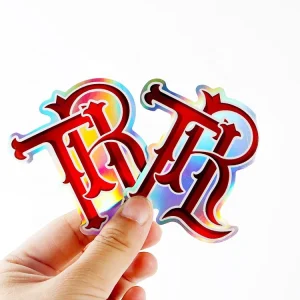 PVC Self Adhesive Die Cut Customized Logo Sticker Die Cut Vinyl Waterproof Package Label Die Cut Custom Stickers Self Pack