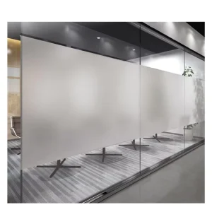 PVC Self Adhesive Frosted Window Film Door Wall Vinyl Sticker for Glass Decoration Furniture Application Privacy Wallpaper Roll