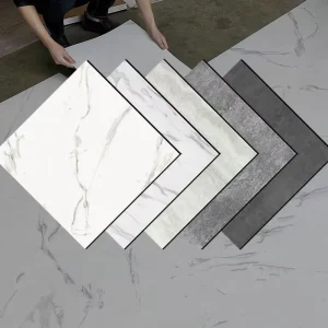 PVC Self adhesive Floor Stickers for Cement Floors Thickened Wear resistant Anti Slip Waterproof Flooring 60x60cm Bedroom Office