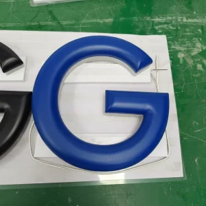 PVC Three-dimensional Engraved LED Channel Letters with IP65 Waterproof for Bar Mall & Office Signs
