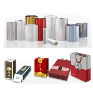 Paper Lamination Gloss & Matt Bopp Film Transparent Laminating Film