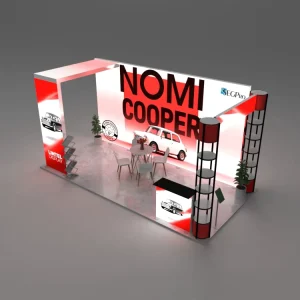 Patent Modular Tradeshow Booth Textile Backlit Fabric Banner Lightbox Stand LED Exhibition Stand Booth SEG Lightbox