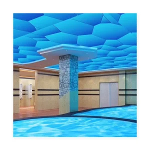 Perforated Ceilings Translucent Film Pvc Stretch Decorative Ceiling Film