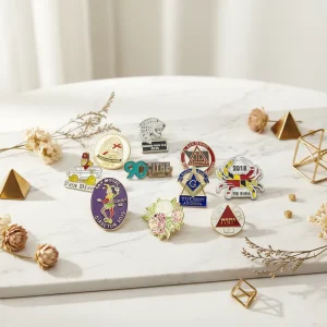 Personalized Custom Antique Stamping For Souvenir Business Gifts 2D 3D Letter Enamel Pin Badge Gold Horse Zinc Alloy Metal