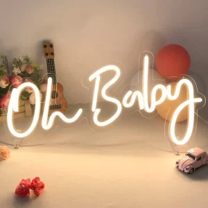 Personalized Custom Outdoor Gradient Neon Light Letter Decoration Wedding Birthday Party Salon