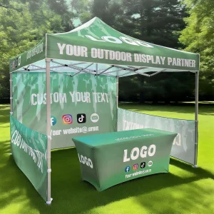 Personalized Durable Commercial Advertising Tent Easy up Pop up Waterproof UV Resistant Custom Color for Booth