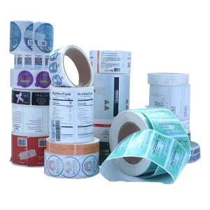 Personalized Label logo Stickers Adhesive Pvc Stickers Labels