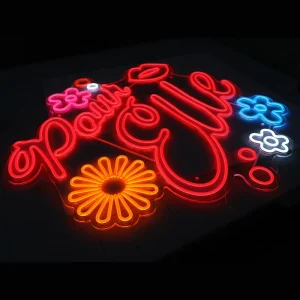 Personalized Neon LED Sign Custom Luminous Letter for Indoor Outdoor Event Wedding Birthday Decoration